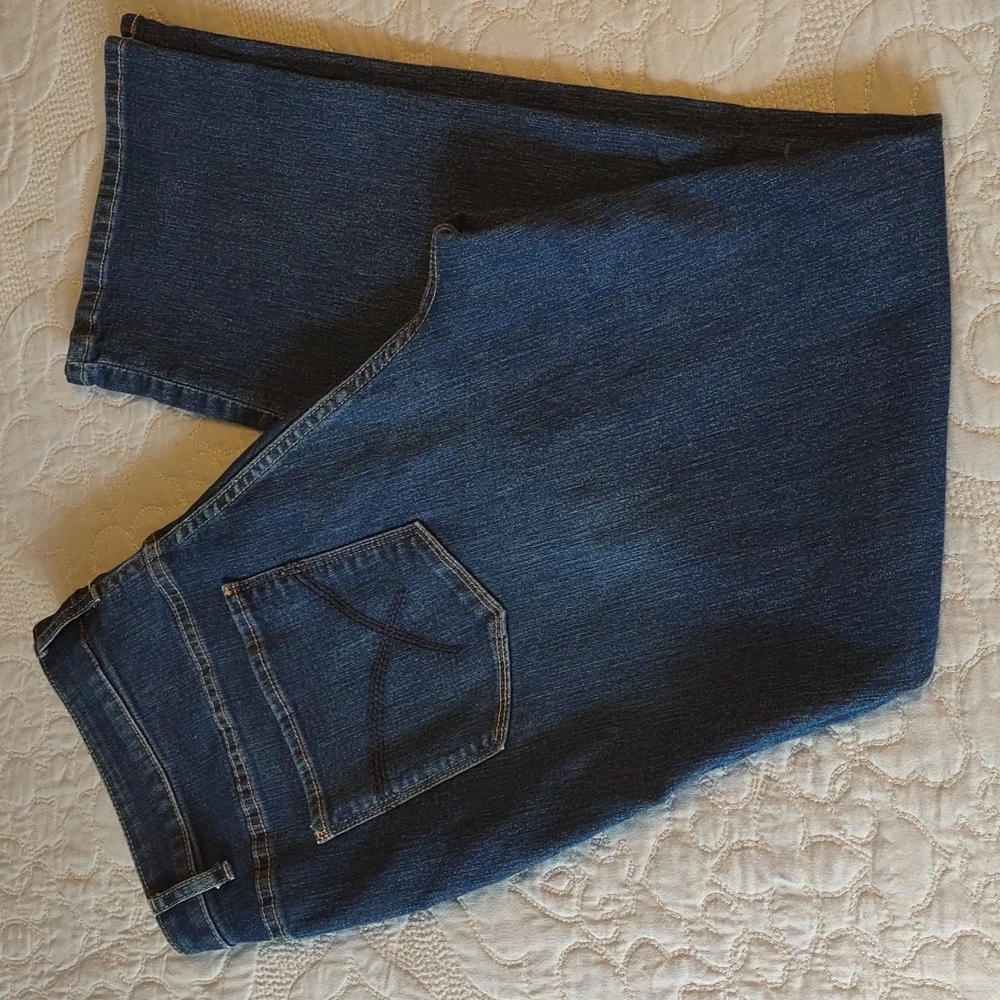 Christopher & Banks straight leg jeans. Women's size 10 short